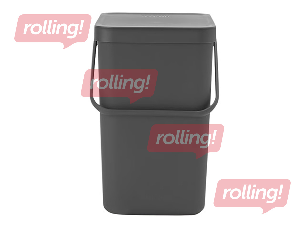 Atkritumu tvertne Brabantia Sort & Go, pelēka, 25l