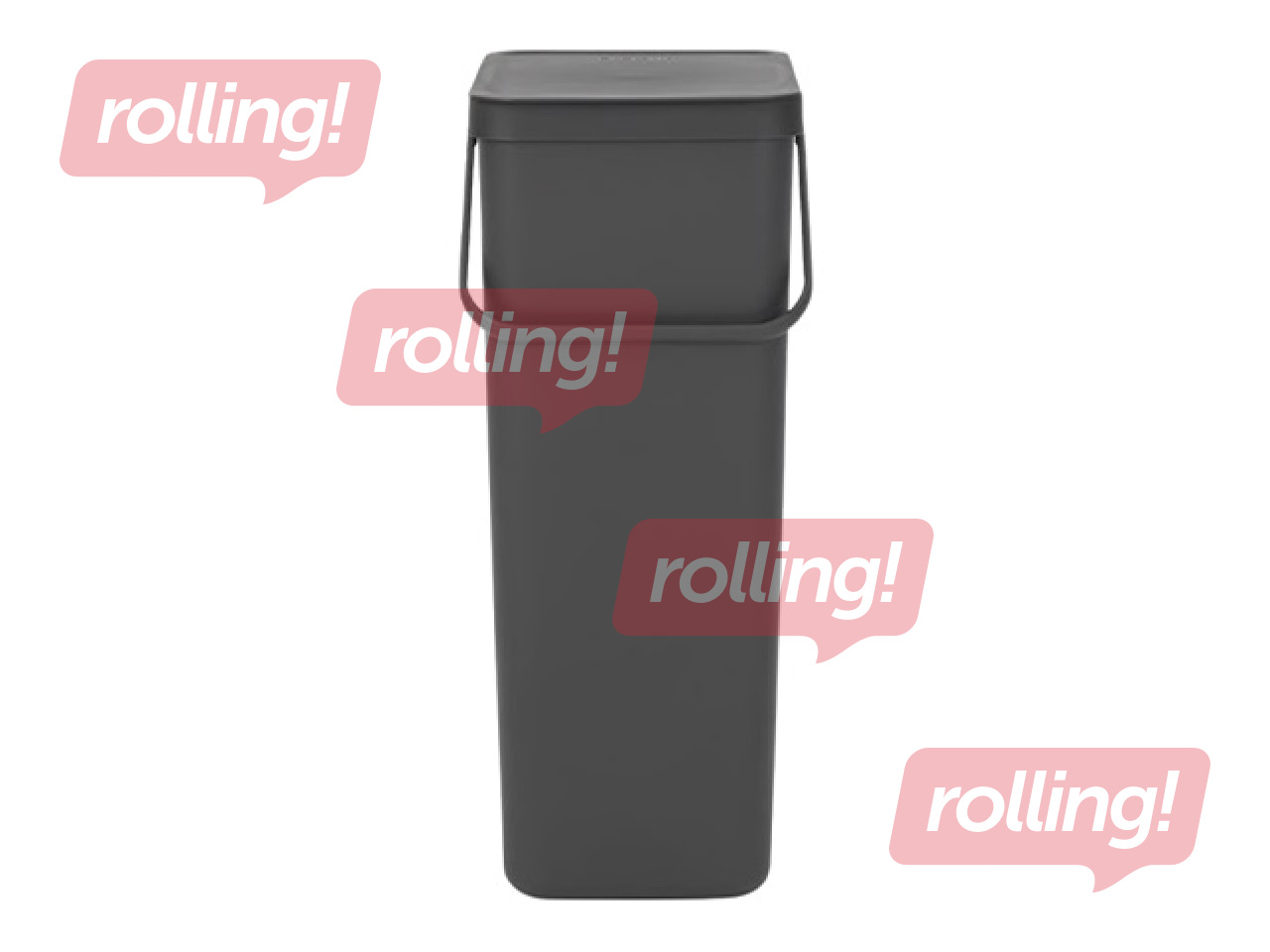 Waste bin Brabantia Sort & Go, grey, 40l