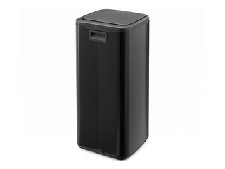 Atkritumu tvertne Brabantia Bo Touch, matēta, melna, 30l