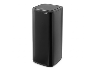 Waste bin Brabantia Bo Touch, matt, black, 30l