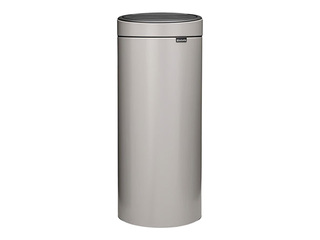 Мусорное ведро Brabantia Touch, светло-серое, 30л