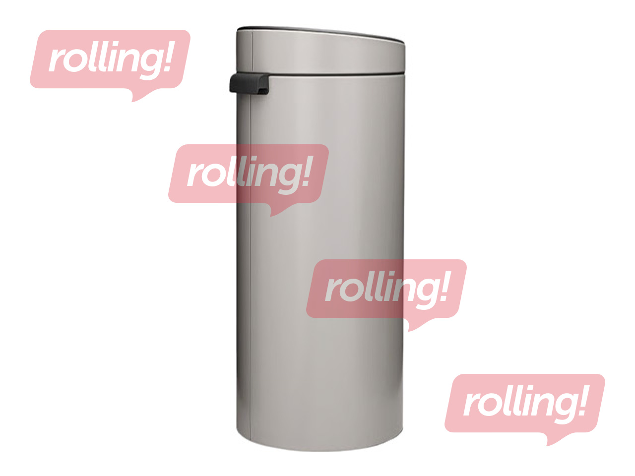 Мусорное ведро Brabantia Touch, светло-серое, 30л