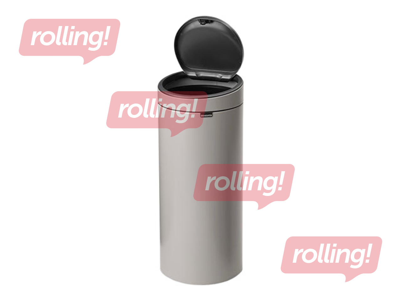 Waste bin Brabantia Touch, light grey, 30l