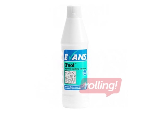 Средство для мытья посуды Evans Vanodine Q'SOL, 1 л