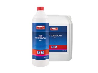 Sanitāro telpu tīrīšanas līdzeklis Buzil G461 Buz Contracalc, skābi saturošs, 1l