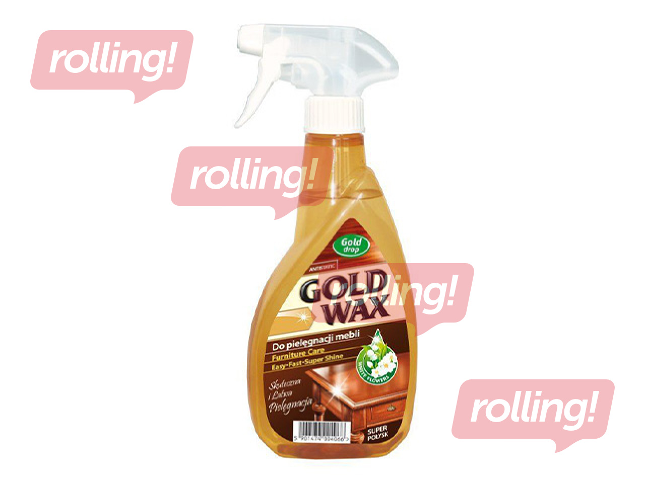 Mööblipuhastusvahend Gold Drop, Gold Wax, 400ml