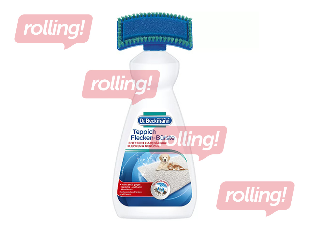 Carpet cleaner Dr.Beckmann, with brush, 650ml