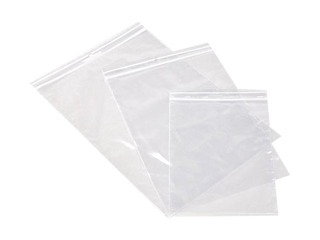 Мешки закрывающиеся 180 x 250 мм, 40 мик., 100 шт.