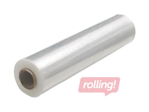 Stretch film for pallet wrapping, 45 cm x 300 m, 17 microns