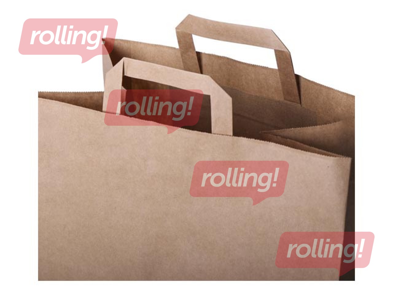 Paberkott sangaga, 260x140x290mm, pruun