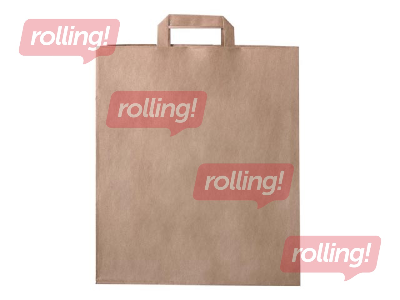 Paberkott sangaga, 260x140x290mm, pruun