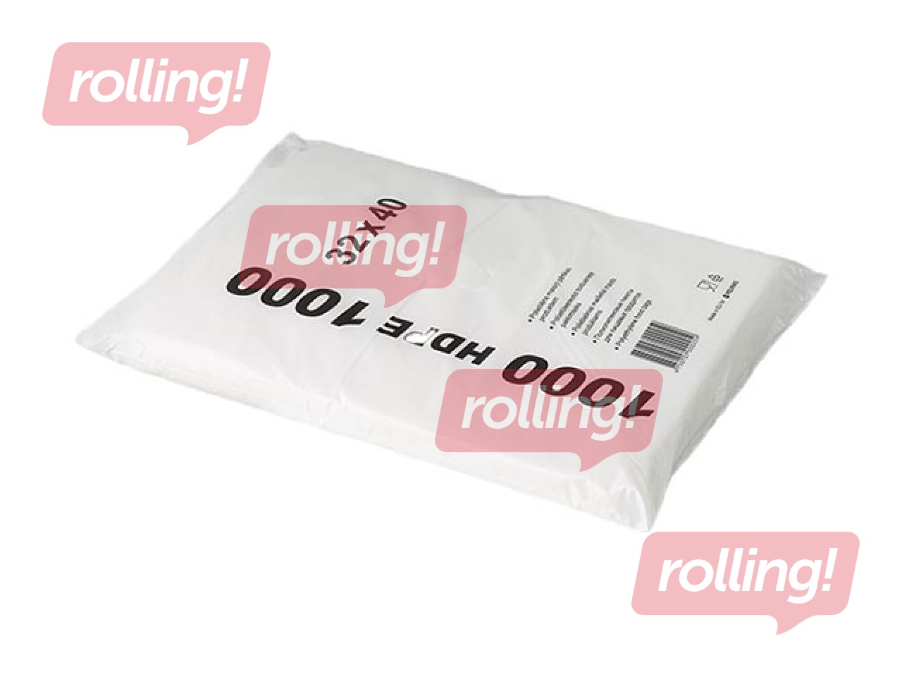 Kotid ilma sangadeta HDPE, 32 x 40 cm, 1000 tk