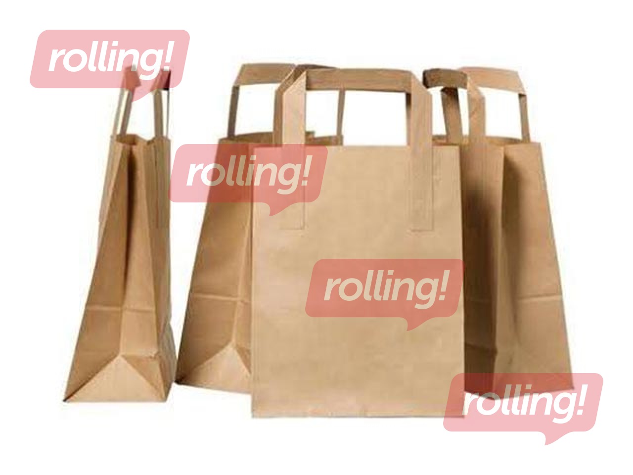 Подарочный бумажный мешок TOPKRAFT 180x80x220 мм