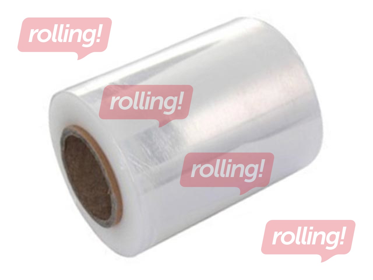 Kile kaubaaluste pakkimiseks, 10 cm x 120 m, Ø 7cm, 23 mic