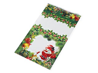 PROMO Gift bags BOPP Snowman and decorations 200x30x330mm, 100 pcs.