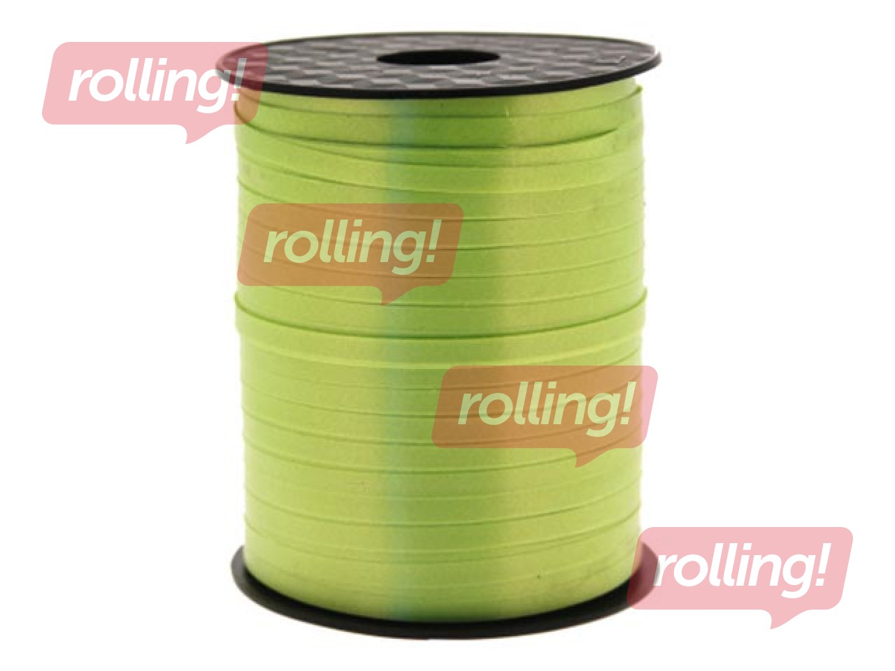 Gift packing tape, 200m, light green