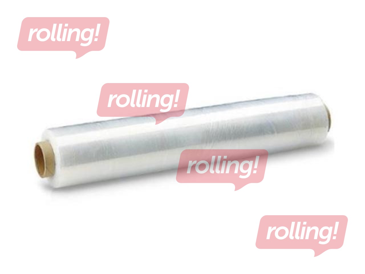 Stretch film for pallet wrapping, 45 cm x 200 m, 17 microns