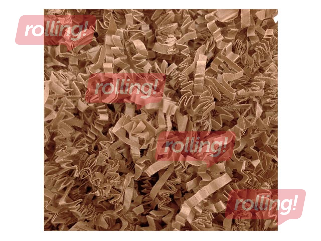 Paberilaastud 20x20 cm, 150 g, pruun