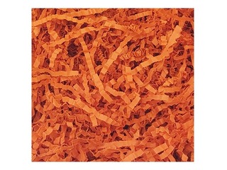 Бумажная стружка 20x25 см, 150 г, оранжевая