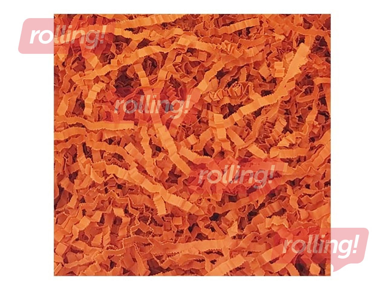 Paberilaastud 20x25 cm, 150 g, oranž