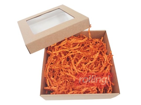 Papīra skaidas 20x25cm, 150 g, oranžas