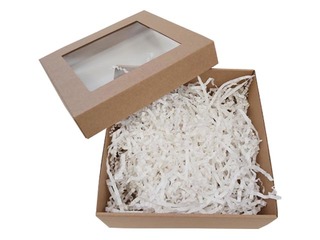 Paberilaastud 20x20 cm, 150 g, valge