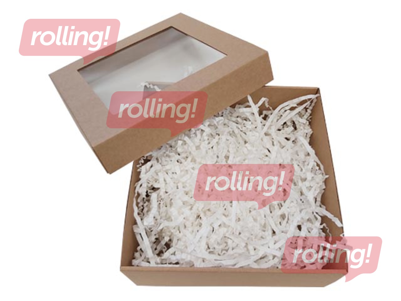 Paberilaastud 20x20 cm, 150 g, valge