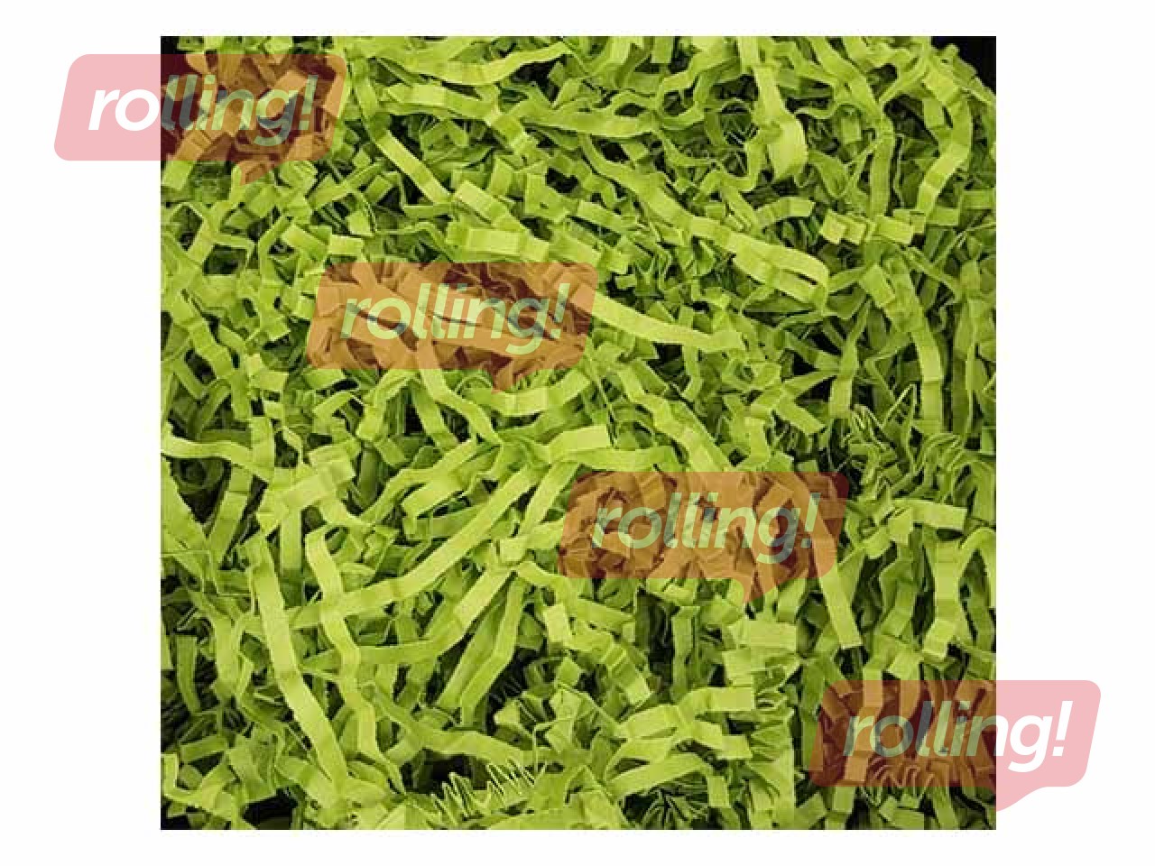 Papīra skaidas 20x20cm, 150 g, zaļas