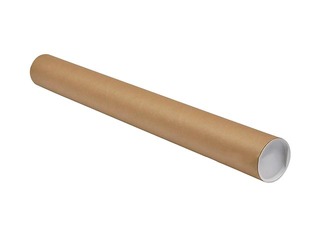 Cylinder tube 75x2x760 mm + 2 plastic closures