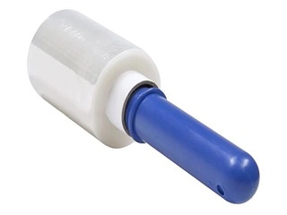 Stretch wrap film Miniroll and dispenser kit