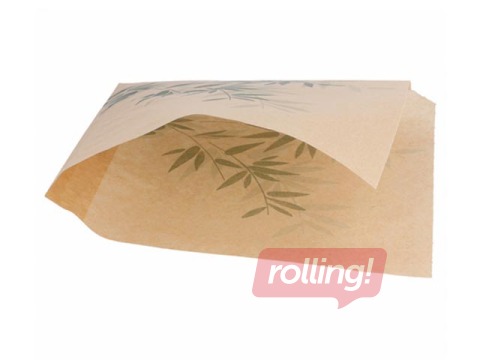 Suupistekotid Feel Green, 160x165mm, paber, kahe lahtise servaga, 100 tk