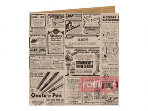 Suupistekotid Times, 160x165mm, paber, kahe lahtise servaga, 100 tk