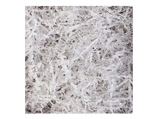 Papīra skaidas 2 mm, 1 kg, baltas