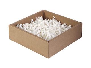 Paper shavings 4 mm, 1 kg, white