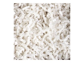 Papīra skaidas 4 mm, 1 kg, baltas