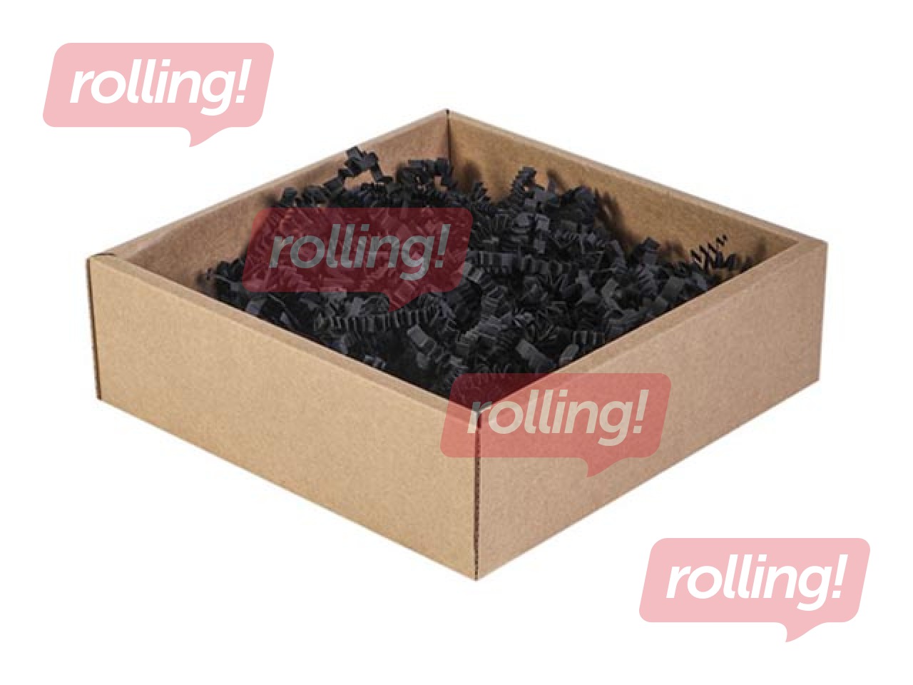 Paberilaastud 4 mm, 1 kg, must