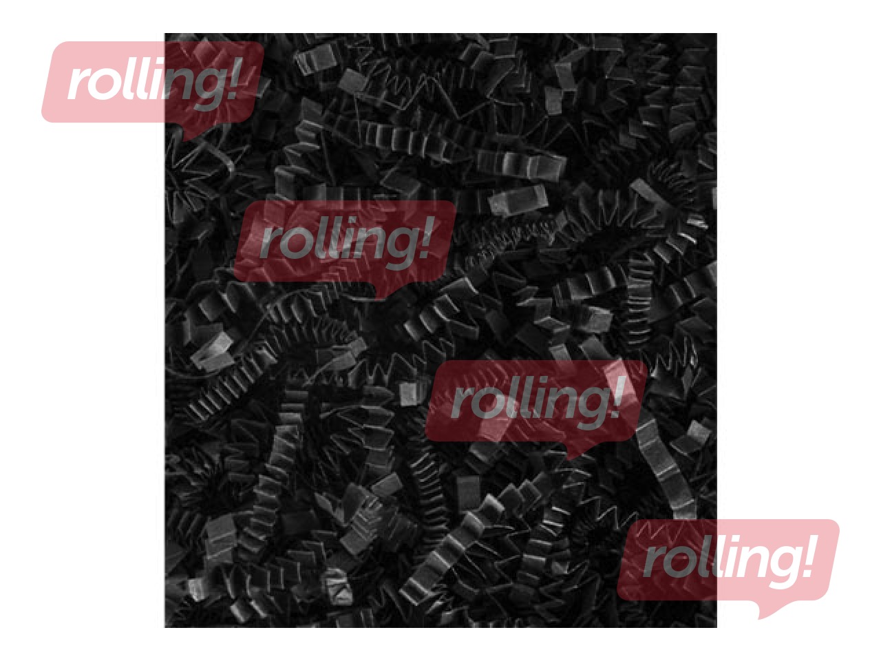 Paberilaastud 4 mm, 1 kg, must