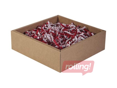 Paberilaastud 4 mm, 1 kg, punane / valge