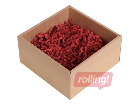 Paper shavings 4 mm, 5 kg, red