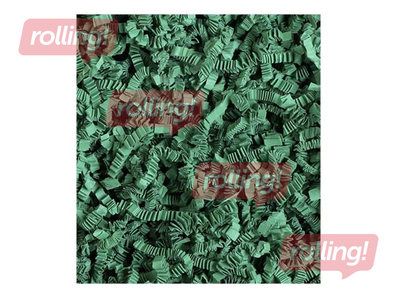Paberilaastud 4 mm, 1 kg, tumeroheline