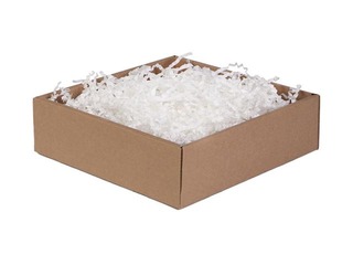 Paper shavings 4 mm, 5 kg, white