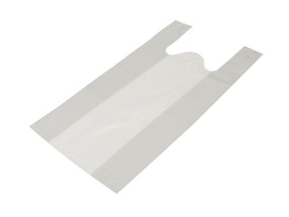 Мешки с ручками, белые, 44x22x75см, 50 микрон, 25 шт.