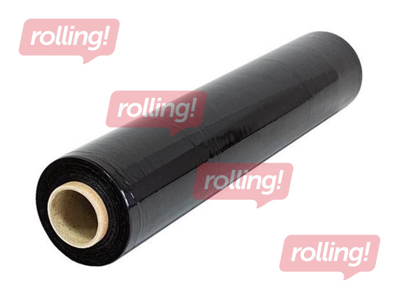 Veniv kile aluste pakkimiseks, 23 mikronit, must, 50cm x 270m