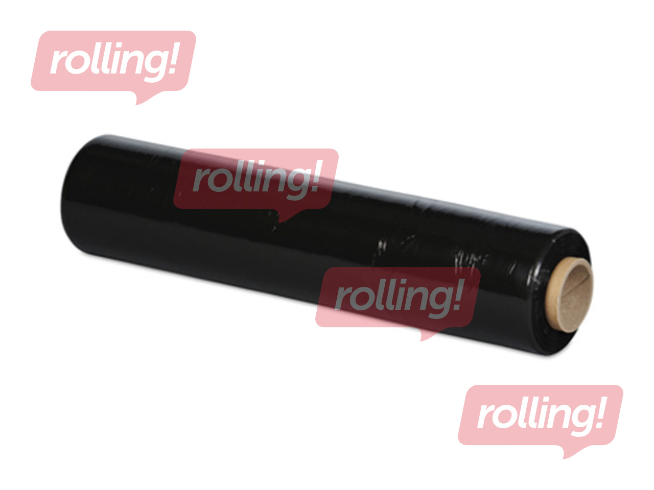 Pallet wrapping film, 45cm x 270m, 23 microns, black