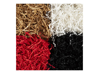 Crinkle paper, 4 colours, 3mm, 4x50g