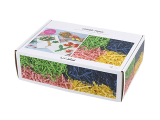 Бумажная стружка, 4 цвета, 3mm, 4x50g