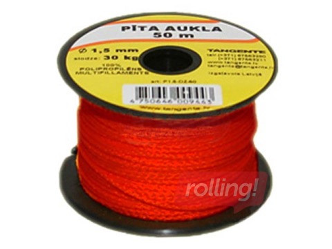 Braided twine universal Tangente 1.5 mm, 50 m, red