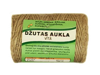 Шнур витой, джутовый, Tangente, 2 мм, 100 м