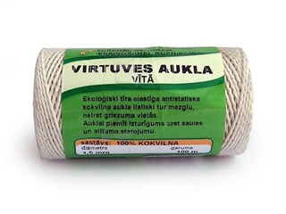 Keerutatud puuvillane nöör Tangente, 1.5 mm, 100 m