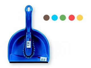 Щётка с совком Konex, разные цвета